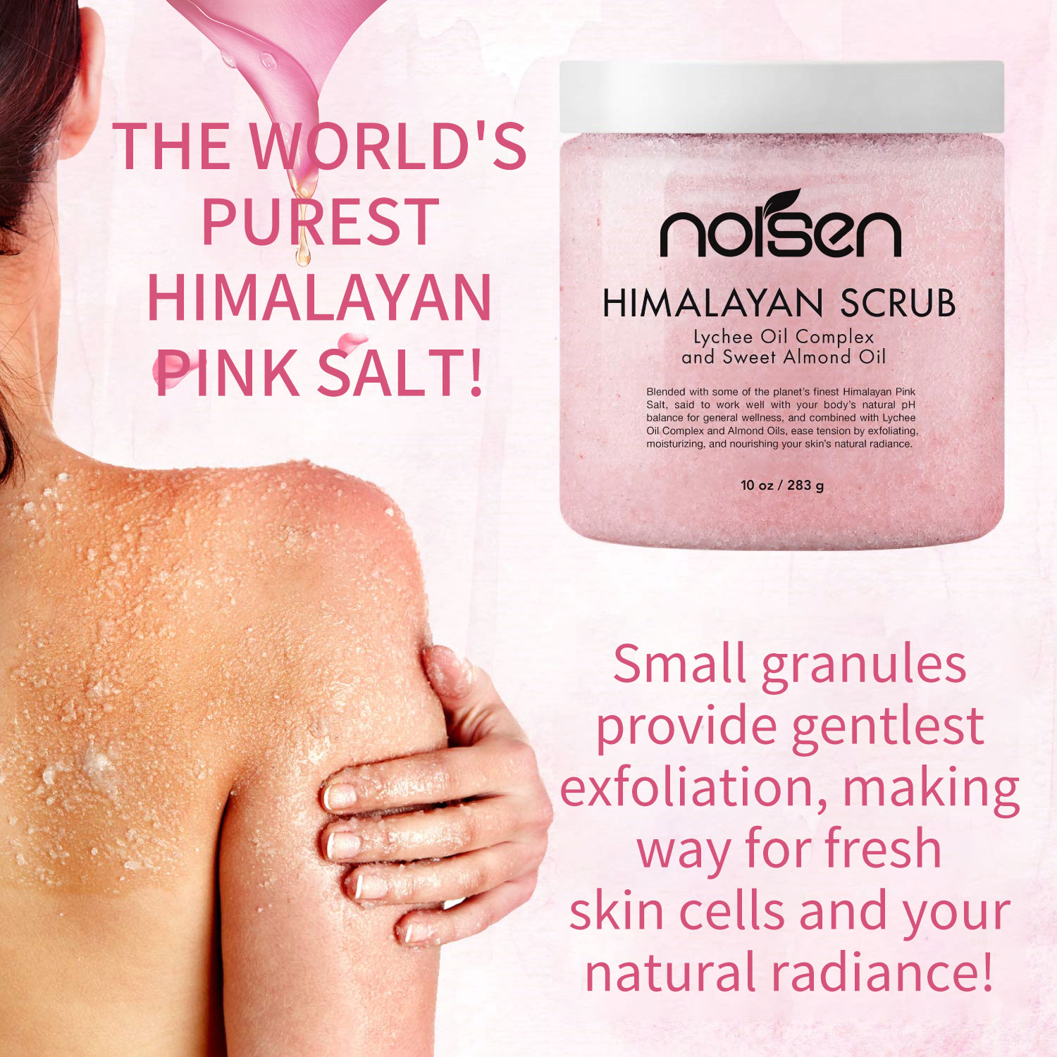 Hot Selling Private Label Himalayan Moisturizing Face Scrub 100% Natural himalayan body scrub