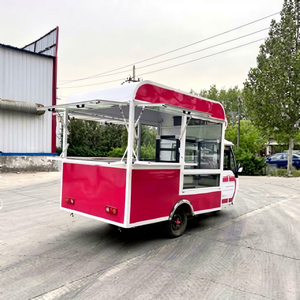 Remolque de 3 Ruedas con Caja Cerrada, Estructura de Acero Inoxidable, Eje Doble Tándem, Calefactor Integrado, Alcance de 75 km, para Servicios de Catering Comercial - Product Image 1