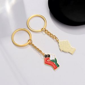 Llavero Metálico con Mapa de Palestina, Venta al por Mayor, Llavero con Bandera de Palestina e Israel, Puño de la Libertad, para Hombres y Mujeres, Regalos de Recuerdo - Product Image 6