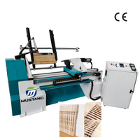 Tour à bois CNC Mustang MT1020A 2025 avec moteur 3 kW, alimentation automatique, longueur de travail 1000 mm, vitesse du brocheur 2800 tr/min, AutoCAD
