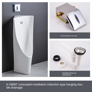 <span class=keywords><strong>Prix</strong></span> d'usine Céramique Wc Pisser Toilette Urinoir Populaire Sol Merde Urinoir pour Hommes - Product Image 3