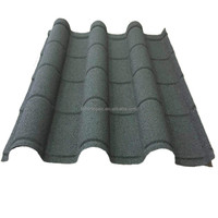 Traditionelle PVC Stahl Aluminium Wellpappe Dachziegel Kunstharz Feuerfeste Dachbahn für Temple Hotels Parks Villas