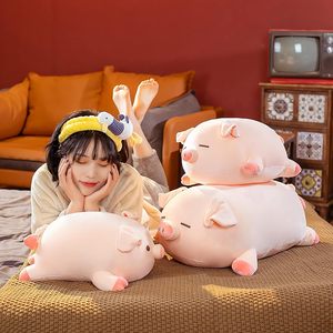 Hot Selling Soft Adorable Pig <strong>Pillow</strong> Custom Weighted Animal Toys for Christmas Birthday Gifts for <strong>Cuddling</strong> Wholesalers - Product Image 6