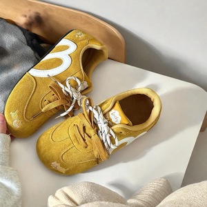 Nuove Scarpe <span class=keywords><strong>da</strong></span> <span class=keywords><strong>Donna</strong></span> 2026 di Tendenza: Sneakers in Camoscio Ricamate, Design Retrò, Scarpe Casual Basse per Uso Quotidiano - Product Image 3