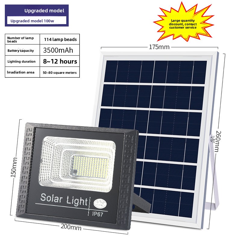 High brightness-100w-light control+remote control+timer