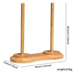 Youlike Handmade Yarn Ball Holder Revolving Yarn Ball Stand <b>Knitting</b> Yarn Holder - Product Image 6