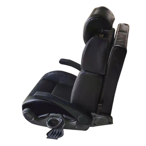 Siège de voiture manuel en cuir PU luxueux, imperméable, avec ceinture de sécurité à 3 points, largeur personnalisable pour camping-car, fourgon, bricolage, <span class=keywords><strong>prix</strong></span> d'usine - Product Image 2