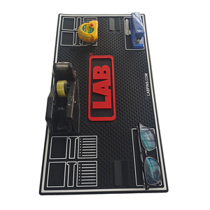 Personalized PVC Silicone Tool Mat Rubber Work Station Organizer Mat Non Slip Heat Resistant Pad for Custom Logo - Product Image 6