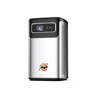 EASUNTECH Pico Wifi Rechargeable 3D DLP Projecteur intelligent portable extérieur mini 4K LED Android 300 Lumens 2-3 heures d'autonomie de la batterie 32 Go
