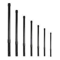 Antenne aérienne 4x4 pour accessoires routiers, 40cm-107cm, à visser, pour voitures avec connecteur mâle, double bande UV, gain 3-6dBi, station de base