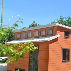 Préfabriqué moderne Australie Nouvelle-Zélande États-Unis conçu Mobile Petite Maison Cabine sur roues remorque bois petite maison kit ensemble - Product Image 4