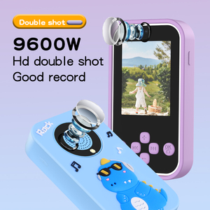 Téléphone portable pour enfants A20, appareil photo, carte MicroSD, étanche, grand angle 180°, jouets de dessin animé pour enfants, jeux de développement de puzzle, cadeau, album - Product Image 5