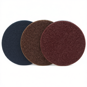 Fervi Sanding <b>Discs</b> 150mm Surface Conditioning Abrasive Pads For <b>Metal</b> Wood Plastic - Product Image 2