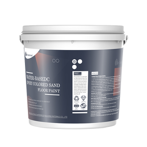 Kit de Revestimiento de Pintura para Pisos de Resina Epoxi Autonivelante a Base de Agua, con Arena de Color, para Piedra, Mármol y Concreto - Product Image 6