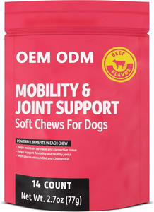 Mobility & Joint Health Rundvlees Gearomatiseerde Zachte Kauwt Glucosamine Hci Methylsulfonylmethaan Chondroïtine Hond Heup En Gewrichtssupplement - Product Image 6