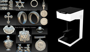 Escáner <span class=keywords><strong>3D</strong></span> Automático de Precisión Thunk3D para Diseño de Joyería Personalizada, Producción Digital de Joyería, Gemas, Miniaturas y Figuras - Product Image 6