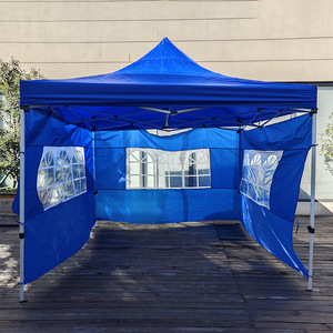 Pop Up <b>Tent</b> 3x3 M Outdoor Exhibition Rainproof Sunshade Folding <b>Canopy</b> For Market Restaurant Use - Product Image 2