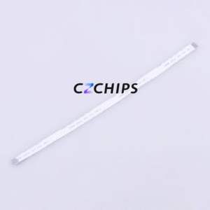 KH-FFC-A1.0-6P-200MM FFC Cable (Flexible Flat Cable) P=1mm Connector 6P 1mm 0.3mm Non-Inverting - Product Image 1