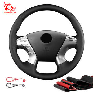 Accessoires d'intérieur de voiture couture couvre-volant designer pour Nissan Pathfinder <span class=keywords><strong>Concept</strong></span> Hybrid 2012 2014 2017 - Product Image 1