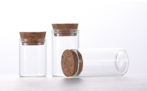 <span class=keywords><strong>Mini</strong></span> Chai Thủy Tinh 15ml 20ml 30ml gỗ nút chai stoppers lọ cưới với tin nhắn <span class=keywords><strong>mini</strong></span> chai lọ - Product Image 5