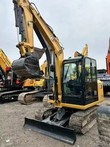Mini-excavatrice Caterpillar 305.5E2 d'occasion de 5,5 tonnes, modèle 2024, moteur, engrenages et roulements, puissance 36,5 kW, livraison gratuite - Product Image 3