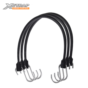 Cordon <span class=keywords><strong>élastique</strong></span> en caoutchouc EPDM robuste de longueur personnalisée avec crochets métalliques sertis - Product Image 3