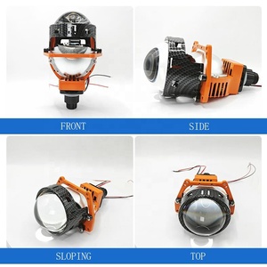 Système d'éclairage de voiture à capteur adaptatif IDISON T6SW 65W 6500k phare haut de gamme lentille de projecteur bi-LED pour voiture universelle - Product Image 5