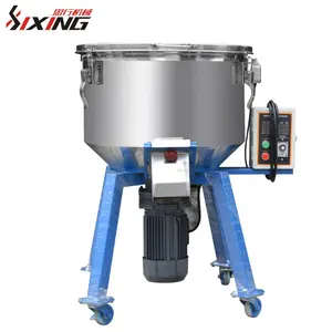 High Performance Industrial Stainless Steel Vertical Plastic Color Mixer Plastic Granules Blending Mixing Machine
