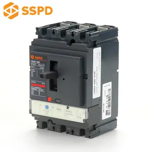 SSPD Molded Case Circuit Breaker ขนาดใหญ่ผู้ผลิตขายร้อน cnsx 3 P 100A MCCB