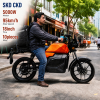 Moto électrique pour livraison, coursier, adulte, E-Moto, usage commercial express alimentaire, transport urbain en flotte