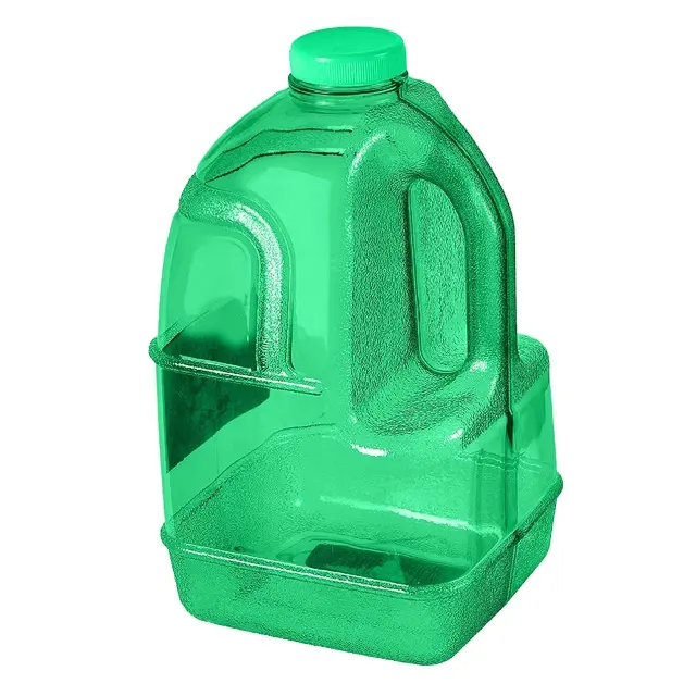 Half Gallon Huge Big Capacity Leak Proof BPA Free PETG Plastic Sports Jug Water Bottle with Handle