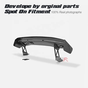 สปอยเลอร์หลังสำหรับ HONDA CIVIC TYPE R MK6 FL5 และสำหรับ HONDA CIVIC รุ่นที่ 11 FL1 ดีไซน์ EPA รุ่น VTX5 ทำจากคาร์บอนไฟเบอร์ - Product Image 4