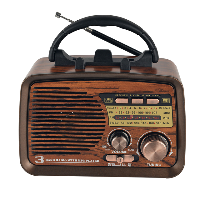 Home Weather Alert Radio AM FM SW Radio TF Usb Music Play Siren Outdoor Bt Speaker Music Player