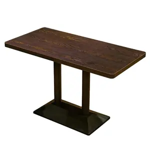 โต๊ะสี่เหลี่ยมเล็กอาหารตะวันตกวินเทจ,โต๊ะน้ำชาของหวานโต๊ะผู้จัดการร้านโต๊ะบาร์โต๊ะกลมเล็กขายส่ง