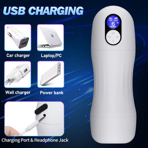 Soffio automatico lavoro profondo succhiare la tazza di masturbazione vaginale maschio masturbatori figa orale giocattoli del sesso per gli uomini adulti altro massaggiatore 18 + - Product Image 6