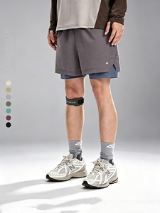 Pantalones Cortos Deportivos Transpirables 2 en 1 para Primavera/Verano 2026, Nuevos Pantalones Ligeros con Protección Solar UPF50 para Hombre - Product Image 1
