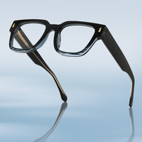 Vente en gros de lunettes de protection contre la lumière bleue classiques personnalisables, tendance, populaires, style Ins, montures carrées unisexes