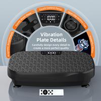 Plateforme vibrante verticale mince en ABS à prix de gros pour usage domestique, machine de massage fitness pour exercice corporel complet