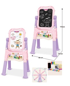 Pizarra Magnética de Doble Cara con Patas Largas para Colorear y Dibujar, Ayuda a los Niños a Dibujar Mejor - Product Image 3