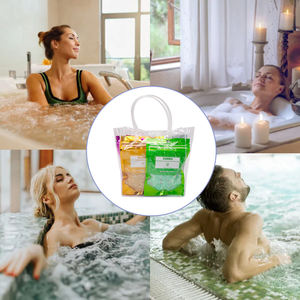 Bombes de bain naturelles de luxe faites à la main en provenance de l'Himalaya, huiles essentielles, fleurs séchées, sel de l'Epsom, mélange hydratant pour SPA, fabrication OEM - Product Image 6