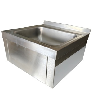 อ่างล้างจานสแตนเลส 304 สีเงิน ยี่ห้อ VICTORY KITCHEN รุ่น Shandong แบบ 1 หลุม ซ้าย สำหรับโรงแรมและโรงอาหาร - Product Image 1