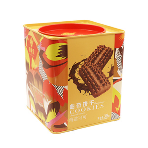 Yuanrongyuan Delicious Sea Salt <strong>Cocoa</strong> <strong>Cookies</strong> Crackers Biscuits Wholesale Snacks Biscuit Maker Chinese Food Emergency Food - Product Image 2