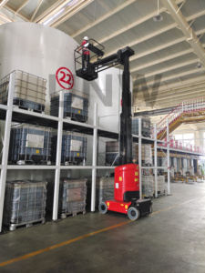 Ventes directes usine – Plateforme de travail aérienne compacte 9,2 m 200 kg, nacelle élévatrice verticale automotrice à mât télescopique avec flèche, certifiée CE - Product Image 4
