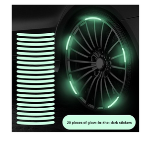 Protector de <span class=keywords><strong>Llantas</strong></span> de <span class=keywords><strong>Coche</strong></span> con Franja Reflectante LED Arcoíris, <span class=keywords><strong>Vinilo</strong></span> Holográfico, Adhesivo Protector para Ruedas de <span class=keywords><strong>Coche</strong></span> - Product Image 2