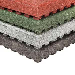 Anti-slip & oil resistant rubber mat durable rubber flooring rolls for workshop, warehouse, outdoor garden park garage flooring