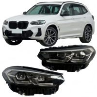 Pour BMW X4 Phare G02, Ensemble de phares X3 I, Éclairage avant G01, Lentille LED G08, Module de couvercle de lampe Gauche Droit, OEM Haute Qualité