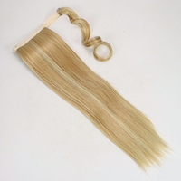 Queue de cheval synthétique lisse résistante à la chaleur D.S Hair de 22 pouces (100g) avec extrémités pleines et épaisses