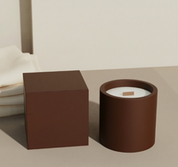 Pot à bougie en ciment céramique, vente chaude, céramique brute, fourniture personnalisée pour les vendeurs transfrontaliers