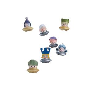 Bubble Mart per fagiolo carino bambola <span class=keywords><strong>di</strong></span> plastica piccola UFO & Flash seduto scatola cieca con caratteri congelati 12 + y confezione originale - Product Image 5