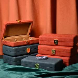 Estuche de Exhibición de Joyería de Microfibra de Lujo, Organizador de Almacenamiento para Collares, Colgantes, Pendientes y Anillos - Product Image 1